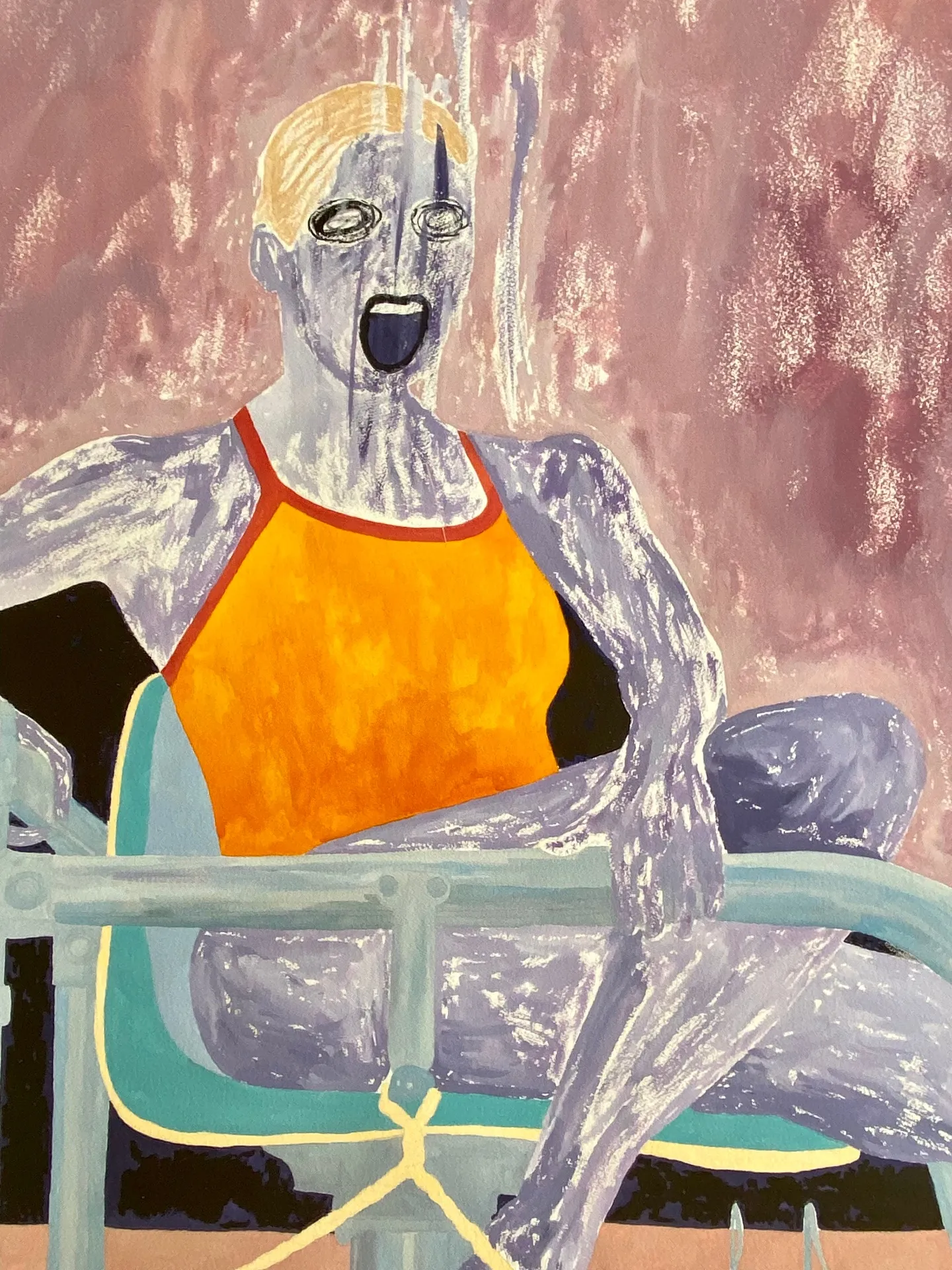 Roar (detail) — artwork by Henriette Dedichen