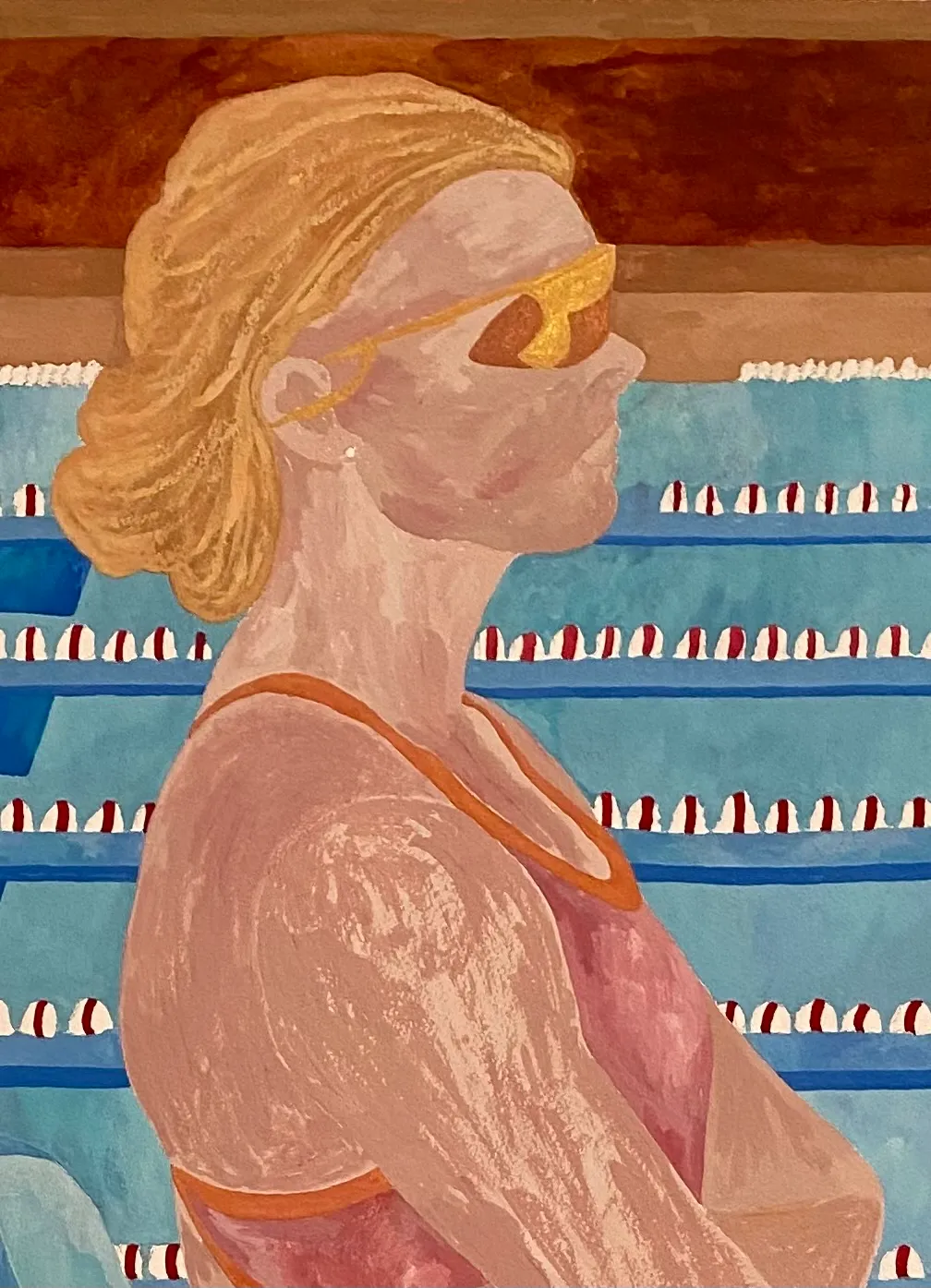 Showdown (detail 2) — artwork by Henriette Dedichen