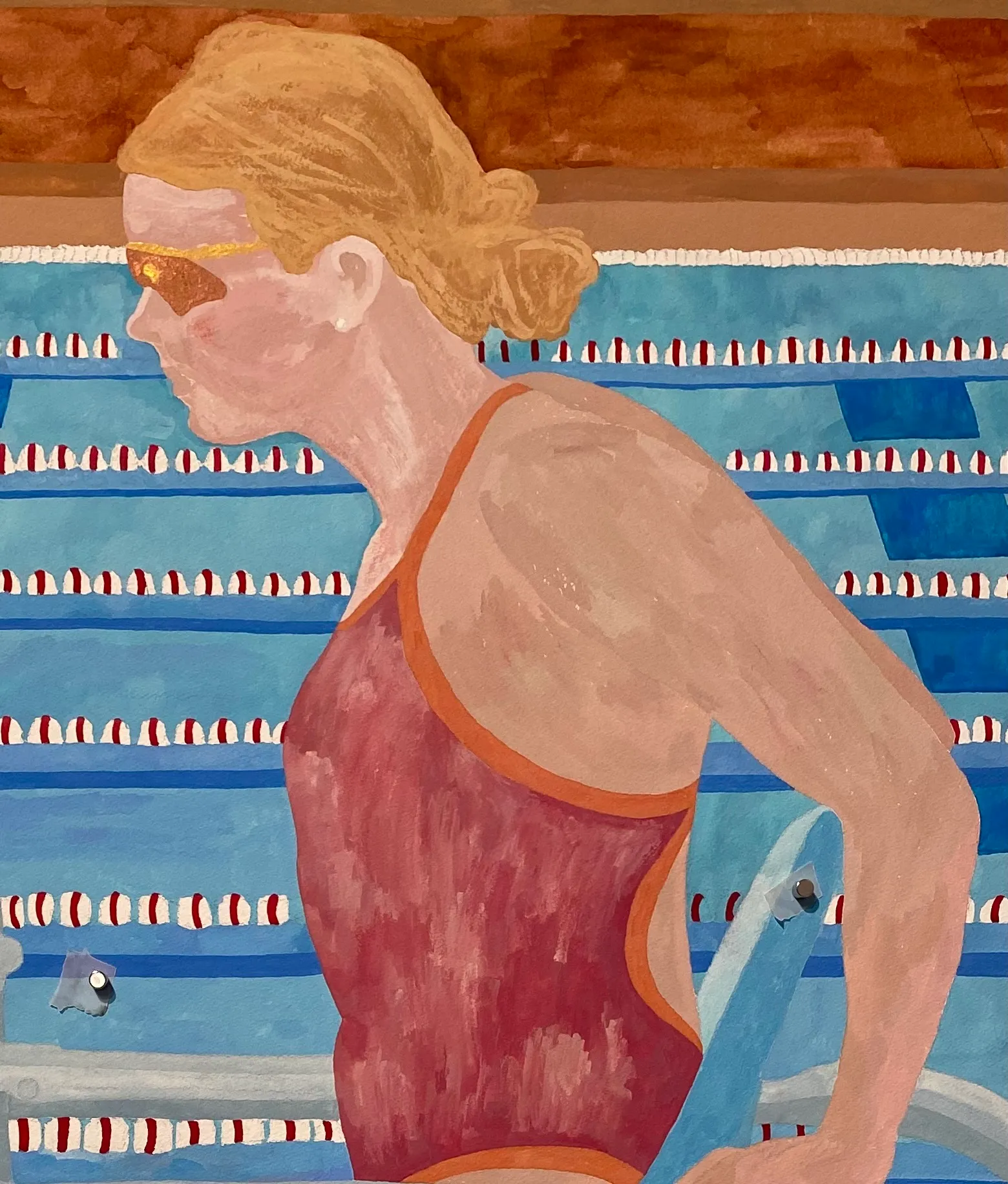 Showdown (detail 1) — artwork by Henriette Dedichen